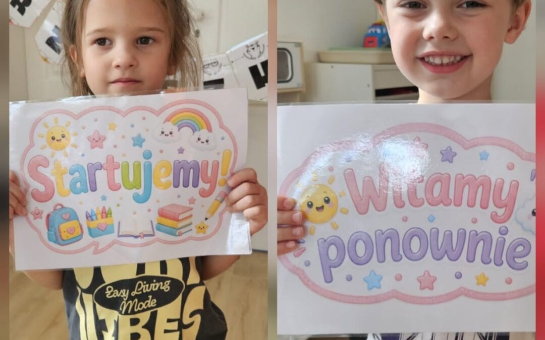 Żabki witają nowy rok przedszkolny w Bezrzeczu